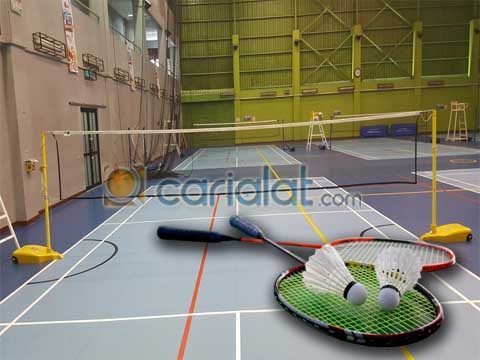 tiang badminton portable
